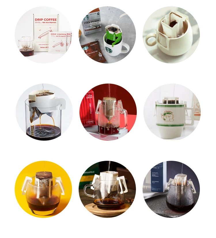 Nylon Drip Coffee Granule Filter Tea Leaves Bag Sachet Filling Packaging Packing Machine