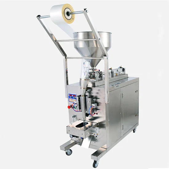 Dovoll Automatic Sachet Ketchup Liquid Water Oil Honey Seasoning Spice Sauce Pouch Paste Food Packaging Salt Snack Granule Sugar Stick Bag Packing Machine