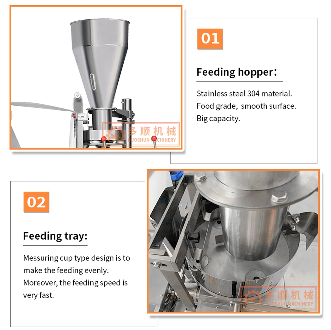 Automatic Inner and Outer Bag Coffee Herbal Powder Tea Bag Filling Packing Making Machine with Line and Label