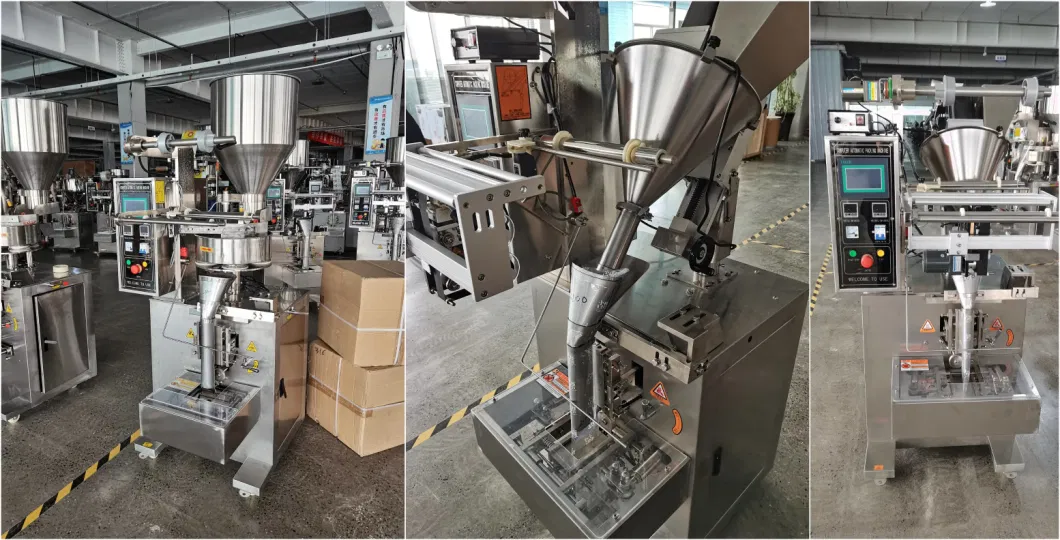 Flour Milk Coffee Soda Spice Chilli 3 Side Seal Powder Packing Machine