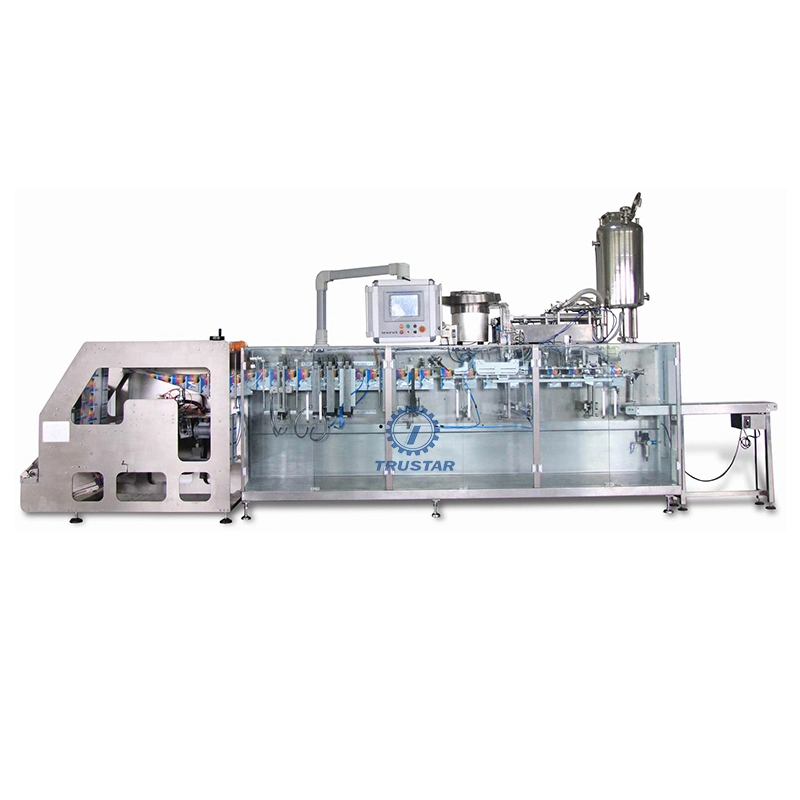 Hmk-1600 Automatic Stainless Steel Multi-Function Granular Horizontal Doypack Packing Machine