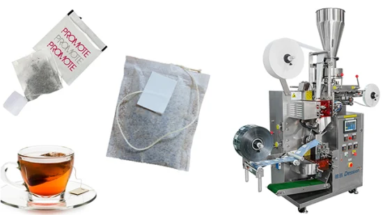 Automatic DIP Tea Bag Packing Machine with String and Tag